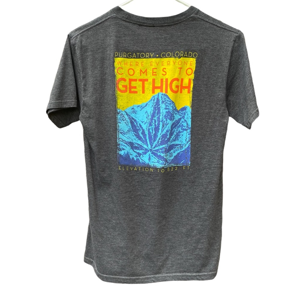 [EXCELLENT] {Duck Co} [420 Purgatory Ski Resort Colorado Unisex T-Shirt]{Small}
